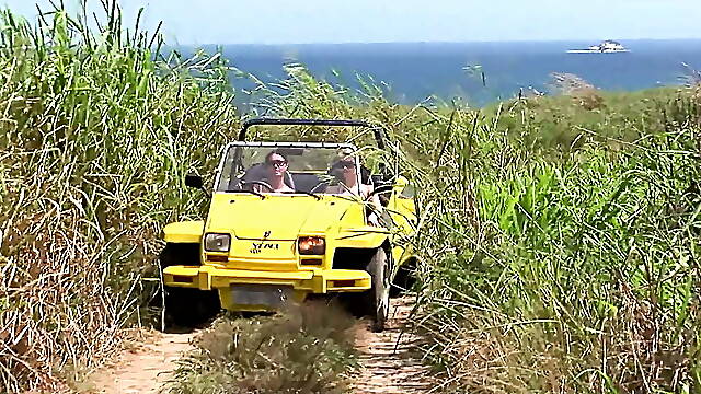 Delicious lesbians fuck on the Isle of Certa - amateur