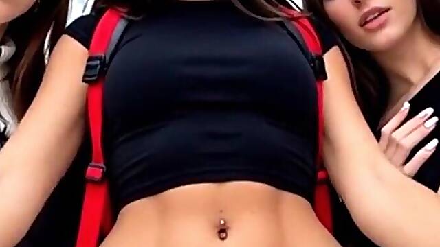 Marvelous Golden-haired Transgender Teens With Their Hard Knobs Out Craves U To Suck em Off, AI Generated