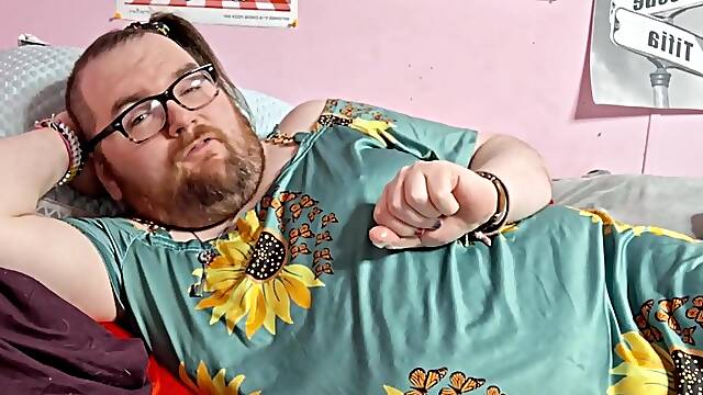 Delta42s enby bedtime quickie