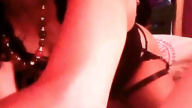 Tswoman do some CBT tugjob and oral pleasure to her sub sissy boyfriend make him edges and deny him to cum