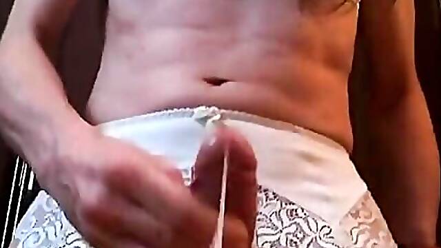 Wank and cum
