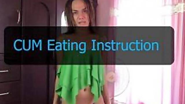 CUM Eating Instruction
