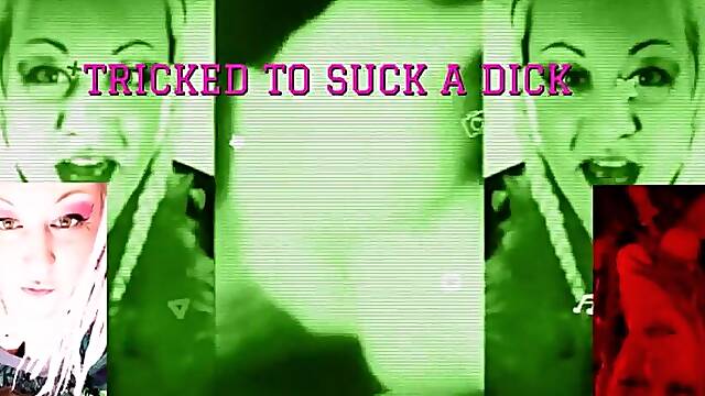 Tricks You to Suck off Her Shemale Friends Cock